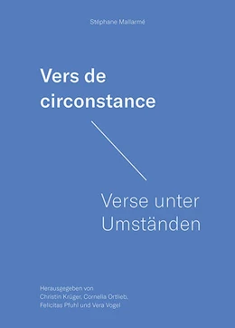 Abbildung von Krüger / Ortlieb | Vers de circonstance - Verse unter Umständen | 1. Auflage | 2023 | beck-shop.de