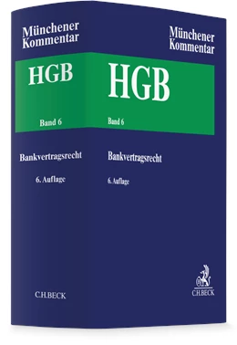 Abbildung von Münchener Kommentar zum Handelsgesetzbuch: HGB, Band 6: Bankvertragsrecht | 6. Auflage | 2026 | beck-shop.de