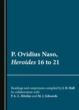 Abbildung von Hall / Ritchie | P. Ovidius Naso, Heroides 16 to 21 | 1. Auflage | 2023 | beck-shop.de