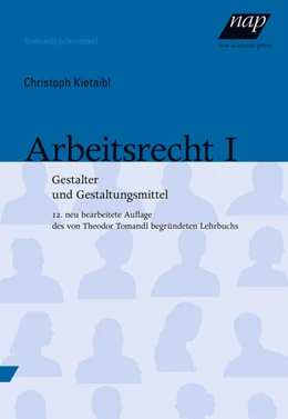 Abbildung von Kietaibl | Arbeitsrecht I | 12. Auflage | 2023 | beck-shop.de