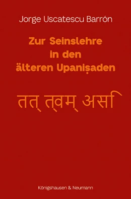 Abbildung von Uscatescu Barrón | Zur Seinslehre in den älteren Upanisaden | 1. Auflage | 2024 | beck-shop.de