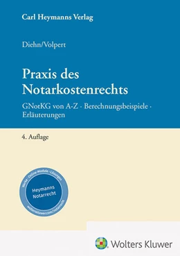 Abbildung von Diehn / Volpert | Praxis des Notarkostenrechts | 4. Auflage | 2024 | beck-shop.de