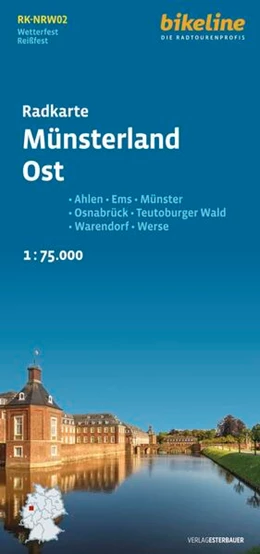 Abbildung von Esterbauer Verlag | Radkarte Münsterland Ost (RK-NRW02) | 3. Auflage | 2023 | beck-shop.de