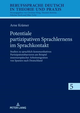 Abbildung von Krämer | Potentiale partizipativen Sprachlernens im Sprachkontakt | 1. Auflage | 2023 | beck-shop.de