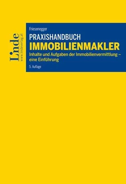 Abbildung von Friesenegger | Praxishandbuch Immobilienmakler | 5. Auflage | 2023 | beck-shop.de