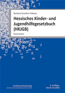 Abbildung von Wabnitz | Hessisches Kinder- und Jugendhilfegesetzbuch (HKJGB) | 5. Auflage | 2023 | beck-shop.de