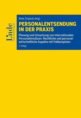 Abbildung von Bogner / Binder | Personalentsendung in der Praxis | 2. Auflage | 2023 | beck-shop.de