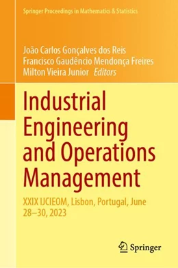 Abbildung von Gonçalves dos Reis / Mendonça Freires | Industrial Engineering and Operations Management | 1. Auflage | 2023 | 431 | beck-shop.de