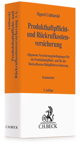 Abbildung von Littbarski | Produkthaftpflicht- und Rückrufkostenversicherung | 3. Auflage | 2026 | beck-shop.de