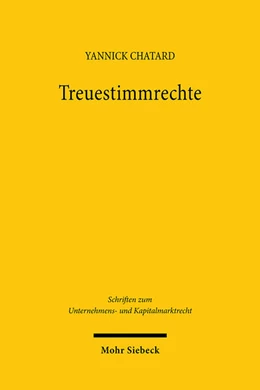 Abbildung von Chatard | Treuestimmrechte | 1. Auflage | 2024 | 113 | beck-shop.de