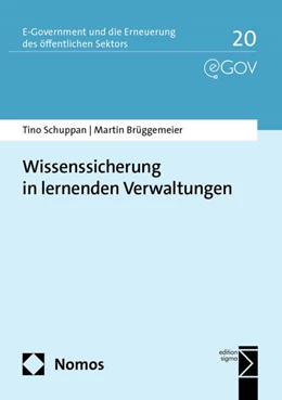 Abbildung von Schuppan / Brüggemeier | Wissenssicherung in lernenden Verwaltungen | 1. Auflage | 2024 | 20 | beck-shop.de