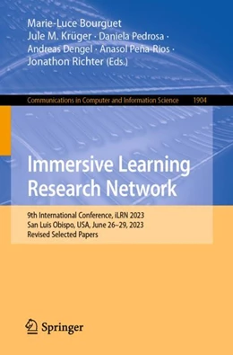 Abbildung von Bourguet / Krüger | Immersive Learning Research Network | 1. Auflage | 2023 | beck-shop.de