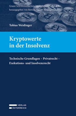 Abbildung von Weidinger | Kryptowerte in der Insolvenz | 1. Auflage | 2023 | beck-shop.de