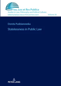 Abbildung von Pudzianowska | Statelessness in Public Law | 1. Auflage | 2023 | beck-shop.de