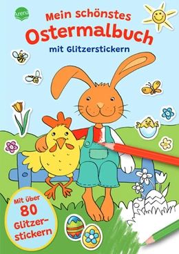 Abbildung von Reimers | Mein schönstes Ostermalbuch mit Glitzerstickern (Mit über 80 Glitzerstickern) | 1. Auflage | 2024 | beck-shop.de