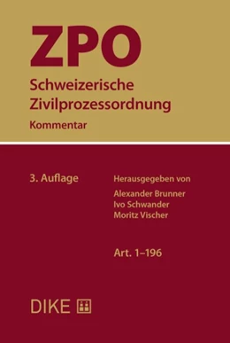 Abbildung von Brunner / Schwandner | Schweizerische Zivilprozessordnung ZPO | 3. Auflage | 2025 | beck-shop.de