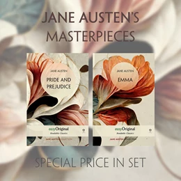 Abbildung von Austen / Verlag | Jane Austen's Masterpieces (with 4 MP3 Audio-CDs) - Readable Classics - Unabridged english edition with improved readability | 1. Auflage | 2023 | beck-shop.de