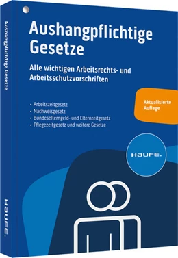 Abbildung von Aushangpflichtige Gesetze | 62. Auflage | 2023 | beck-shop.de