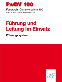 Abbildung von FwDV 100 Feuerwehr-Dienstvorschrift 100 | 3. Auflage | 2023 | beck-shop.de