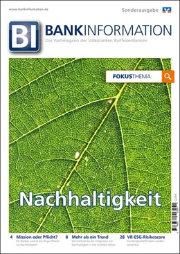 Abbildung von BankInformation, Fokus-Thema: Nachhaltigkeit | 1. Auflage | 2023 | beck-shop.de