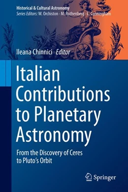 Abbildung von Chinnici | Italian Contributions to Planetary Astronomy | 1. Auflage | 2024 | beck-shop.de