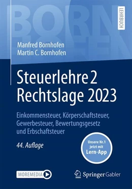 Abbildung von Bornhofen | Steuerlehre 2 Rechtslage 2023 | 44. Auflage | 2024 | beck-shop.de