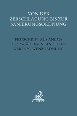 Abbildung von Von der Zerschlagung bis zur Sanierungsordnung | 1. Auflage | 2025 | beck-shop.de