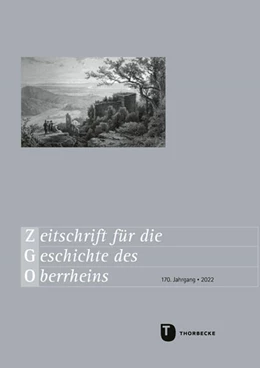 Abbildung von Zeitschrift für die Geschichte des Oberrheins. 170. Jahrgang 2022 | 1. Auflage | 2023 | beck-shop.de