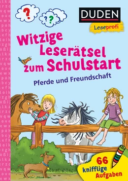 Abbildung von Moll | Duden Leseprofi - Witzige Leserätsel zum Schulstart - Pferde und Freundschaft, 1. Klasse | 1. Auflage | 2024 | beck-shop.de