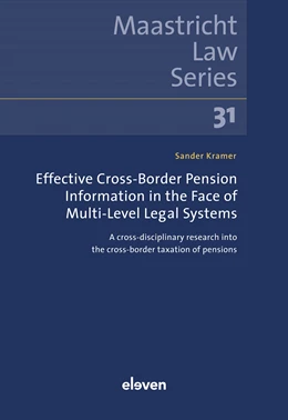Abbildung von Kramer | Effective Cross-Border Pension Information in the Face of Multi-Level Legal Systems | 1. Auflage | 2023 | 31 | beck-shop.de