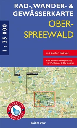Abbildung von Rad-, Wander- und Gewässerkarte Oberspreewald | 9. Auflage | 2023 | beck-shop.de