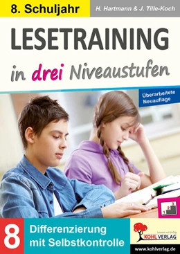 Abbildung von Hartmann / Tille-Koch | Lesetraining in drei Niveaustufen / Klasse 8 | 1. Auflage | 2023 | beck-shop.de
