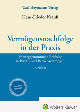 Abbildung von Krauß | Vermögensnachfolge in der Praxis | 7. Auflage | 2025 | beck-shop.de