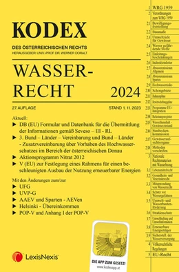 Abbildung von Doralt | KODEX Wasserrecht 2023/24 - inkl. App | 27. Auflage | 2023 | beck-shop.de