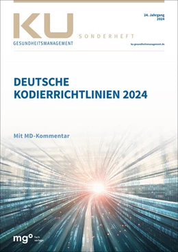 Abbildung von InEK gGmbH / Dienst der Krankenver | Deutsche Kodierrichtlinien 2024 mit MD-Kommentar | 24. Auflage | 2024 | beck-shop.de
