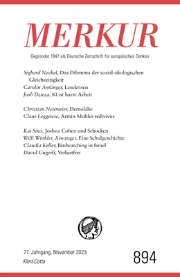 Abbildung von Demand / Knörer | MERKUR 11/2023 | 1. Auflage | 2023 | beck-shop.de