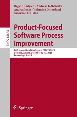 Abbildung von Kadgien / Jedlitschka | Product-Focused Software Process Improvement | 1. Auflage | 2023 | beck-shop.de
