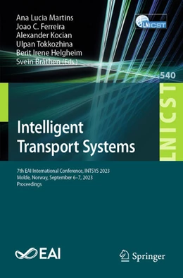 Abbildung von Martins / Ferreira | Intelligent Transport Systems | 1. Auflage | 2023 | beck-shop.de