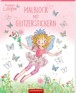 Abbildung von Malblock mit Glitzerstickern (Prinzessin Lillifee) | 1. Auflage | 2024 | beck-shop.de
