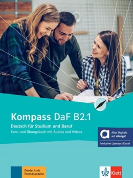 Abbildung von Braun / Fügert | Kompass DaF B2.1 - Hybride Ausgabe allango | 1. Auflage | 2023 | beck-shop.de