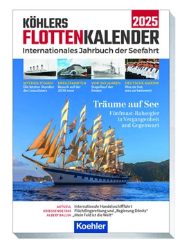 Abbildung von Schulze-Wegener | Köhlers FlottenKalender 2025 | 1. Auflage | 2024 | beck-shop.de