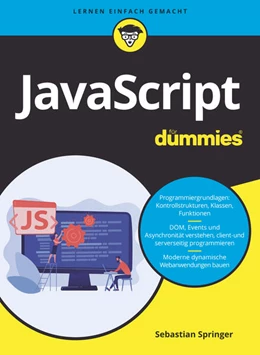 Abbildung von Springer | JavaScript für Dummies | 1. Auflage | 2024 | beck-shop.de