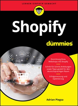 Abbildung von Piegsa | Shopify für Dummies | 1. Auflage | 2024 | beck-shop.de
