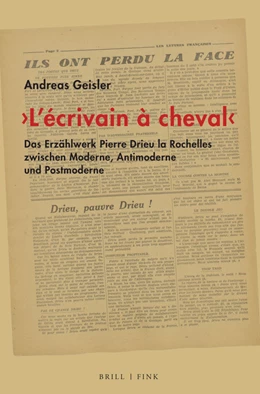 Abbildung von Geisler | ‚L’écrivain à cheval‘ | 1. Auflage | 2023 | beck-shop.de