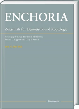 Abbildung von Hoffmann / Lippert | Enchoria 37 (2020–2023) | 1. Auflage | 2023 | 37 | beck-shop.de
