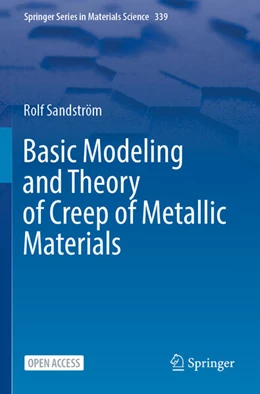 Abbildung von Sandström | Basic Modeling and Theory of Creep of Metallic Materials | 1. Auflage | 2024 | 339 | beck-shop.de