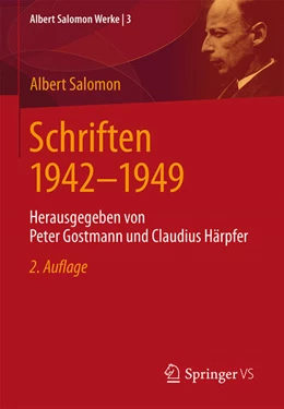 Abbildung von Gostmann / Salomon | Schriften 1942-1949 | 2. Auflage | 2024 | 3 | beck-shop.de