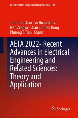 Abbildung von Trong Dao / Hoang Duy | AETA 2022—Recent Advances in Electrical Engineering and Related Sciences: Theory and Application | 1. Auflage | 2024 | beck-shop.de
