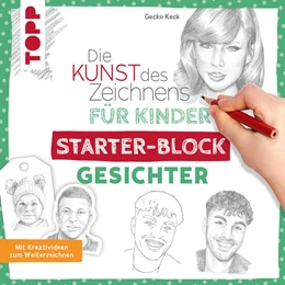 Abbildung von Keck | Die Kunst des Zeichnens für Kinder Starter-Block - Gesichter | 1. Auflage | 2024 | beck-shop.de