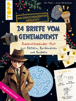 Abbildung von Pieper | Nachwuchsagenten gesucht! 24 Briefe vom Geheimdienst. Adventskalender-Post zum Rätseln, Kombinieren und Knobeln | 1. Auflage | 2024 | beck-shop.de